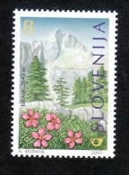 2014/ Slowenien Slovenia Slovenie 2001 Mi.No. 340 ** MNH Berge Mountains Flowers Rose - Escalada