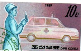 L -  1989 Corea Del Nord - Auto Medica - Bus