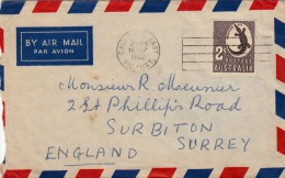 1952, LETTRE AUSTRALIE - FRANCE / 5497 - Postmark Collection
