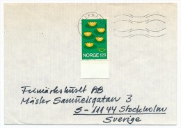 NORVEGE - Lot 6 Enveloppes - Nénuphars - Affranchissements Divers Années 77 / 80 - Cartas & Documentos