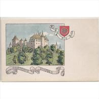 SUZTP0938-LFTD1623.Tarjeta Postal SUIZA.RUE.Castillos De SUIZA - Casti-Wergenstein