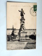 Carte Postale Ancienne : AIGUES VIVES : Monument Emile Jamais , En 1916 - Aigues-Vives