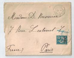 Lettre De SMYRNE Pour La France 1912 - Covers & Documents