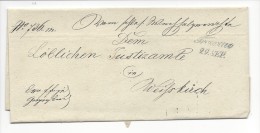 10691 - Lettre De  Troppau Pour Weisskirch 29.09.1849 - ...-1850 Préphilatélie