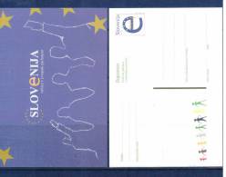 Slowenien / Slovenia 2004 EU Parlamentwahl Ganzsache / Postcard - 2004