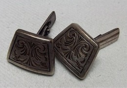 Antike Manschettenknöpfe Aus Opas Zeiten - Silber 835 - Cuff Links & Studs