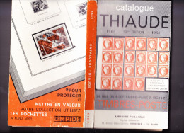 THIAUDE, CATALOGUE Timbres-Poste, France, Nations Unies, Europa, Colonies, Pays D'Afrique...1968, 53 ème édition. - Francia