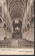 CP HEREFORD CATHEDRAL The Nave - Herefordshire