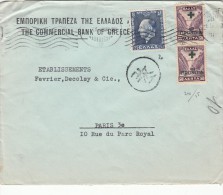 1937.   LETTRE. GRECE.  - FRANCE / 4029 - Storia Postale