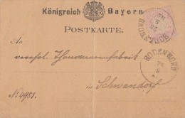 Bayern Karte EF Minr.48 Bodenwohe 26.9. - Covers & Documents