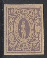 Germany (Hamburg)  "W. KRANZ"  Institut Hamburger Boten (**) MNH  (see Discription) - Postes Privées & Locales