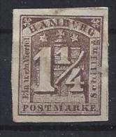 Germany (Hamburg)  1864  (*)  MNG  Mi.8e - Hamburg (Amburgo)