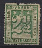 Germany (Hamburg)  1864  (*)  MNG  Mi.14 (type ?) - Hambourg