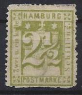 Germany (Hamburg)  1864  (*)  MNG  Mi.14 (type ?) - Hambourg