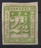 Germany (Hamburg)  1864  (*)  MNG  Mi.14 (type ?) - Hambourg