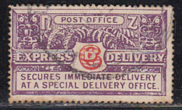 6d Express Delivery Used, New Zealand , - Express Delivery Stamps