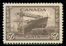 Canada (Scott No. 260 - Corvette) [*] TB / VF - Unused Stamps