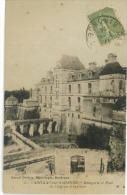 CP 33  Cadillac Sur Garonne Remparts Et Pont Du Chateau D'Epernon 1911 - Cadillac