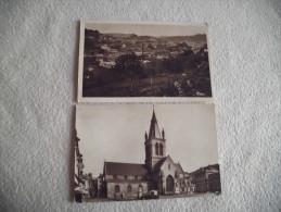 2 CARTES PAVILLY.....VUE GENERALE ET EGLISE.... - Pavilly