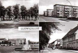 Ludwigslust - S/w Mehrbildkarte 2 - Ludwigslust