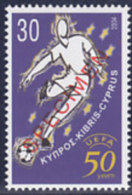 Zypern 2004. Specimen. Fussball. 50 Years UEFA (B.1472.1) - Nuevos