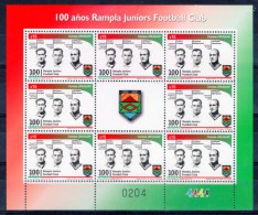 2013 URUGUAY STAMP Sheet MNH SOCCER Fussball FOOTBALL Futbol WORLD CHAMPION LEGEND RAMPLA LIGHTHOUSE - 1930 – Uruguay