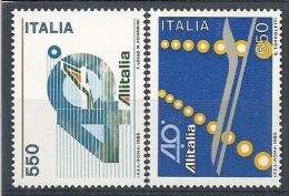 1986 ITALIA ALITALIA  MNH ** - ED - 1981-90: Mint/hinged