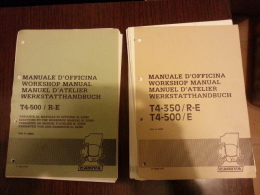 Cagiva T4 350 500 1986 Manuale Officina Originale-workshop Man-Manuel D´atelier -Werkstatthandbuch - Motorräder