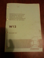 Cagiva W12 350 1993 Manuale Officina Originale-workshop Manual-Manuel D´atelier -Werkstatthandbuch - Motorräder