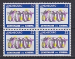 Luxemburg 1996 Cinema 1v Bl Of 4 ** Mnh (F2606) - Nuevos