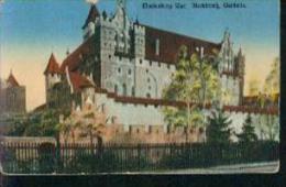 Litho Marienburg Wpr. Hochschloß Westseite 19.8.1916 - Westpreussen