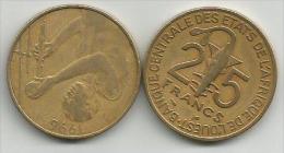 West African States Banque Centrale Des Etats De L´Afrique De L´Ouest. 25 Francs 1996. - Autres – Afrique