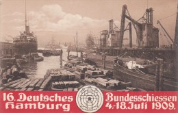 Hamburg, 16. Deutsches Bundesschiessen 1909, (Hafen) - Harburg