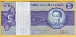 BRESIL - Billets De 5 Cruzeiros. Pick: 192d. NEUF - Brazilië