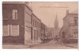 Bruay-sur-Escaut (59) - L'église. Petit Pli Coin Gauche Bas, Un Peu Abimée En Haut, Sépia, Non Circulé. - Bruay Sur Escaut