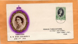 Aden 1952 FDC - Aden (1854-1963)