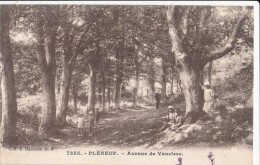 CPA 22 PLENEUF VAL ANDRE Avenue De Vauclerc, Animée - Hamonic - Pléneuf-Val-André