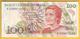 BRESIL - Billet De 100 Cruzeiros. (1990). Pick: 228. NEUF - Brazilië