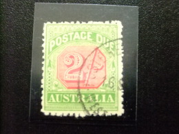AUSTRALIA - AUSTRALIE - 1909 - TIMBRE / TAX - YVERT & TELLIER -  Nº 45 º FU - Strafport