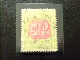 AUSTRALIA - AUSTRALIE - 1925 - TIMBRE / TAX - YVERT & TELLIER -  Nº 54 º FU - Segnatasse