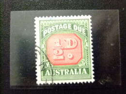 AUSTRALIA - AUSTRALIE - 1958 - TIMBRE / TAX - YVERT & TELLIER -  Nº 73 º FU - Segnatasse