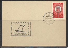 RUSSIA USSR Private Cancellation On Private Envelope LITHUANIA SILUTE-klub-003 Heydekrug Sveksna Cancellation - Locales & Privées