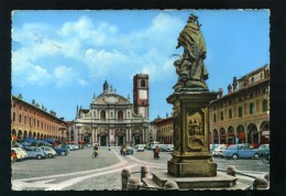 T1927 CARTOLINA VIGEVANO PIAZZA DUCALE E DUOMO - Vigevano