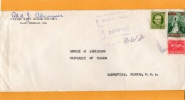 Cuba 1960 Registered Cover Mailed To USA - Briefe U. Dokumente