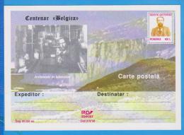ROMANIA 1998 Postal Stationery  Centenar Belgica Henryk Arctowski, Book - Antarctische Expedities