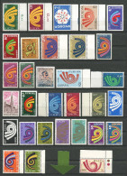 EUROPA 1973 Année Complète 2 Scans ** Neufs = MNH  LUXE Cote 137 € Full Year Jahrgang Ano Completo - Años Completos