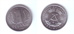 Germany DDR 1 Pfennig 1983 A - 1 Pfennig