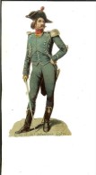 Chromo-decoupi Militaire H=12.5cm : Officier De L'infanterie Légère - Sonstige & Ohne Zuordnung