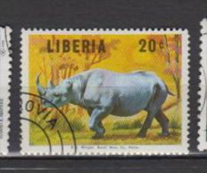 Libéria YV 430 O 1966 Rhinocéros - Rhinoceros