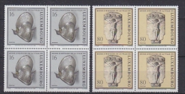 Luxemburg 1998 Museum Luxemburg City 2v Bl Of 4 ** Mnh (F2614) - Nuevos